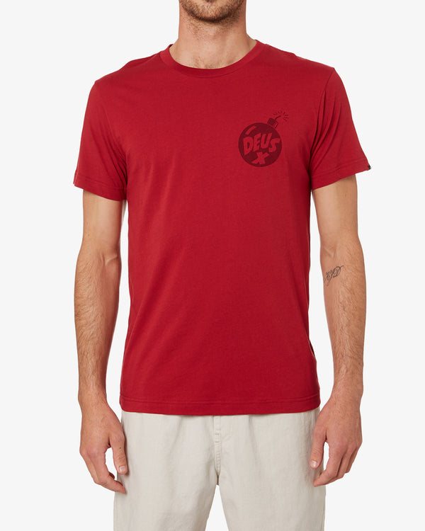 IRREVERENCE TEE - JESTER RED